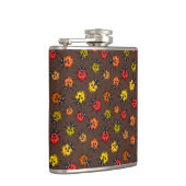 Flasques Bugs colorés sur brun (Droite)