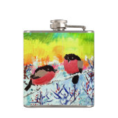 Flasques Bullfinch Birds (Dos)