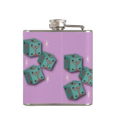 Flasques Bunco - notre club potable a un problème de Bunco (Dos)