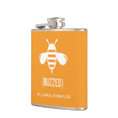 Flasques {BUZED} La fête de la nuptiale Buzzed Bee Gift (or (Gauche)