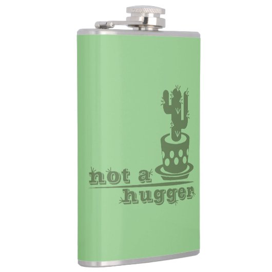 Flasques Cactus Pas un gros cactus drôle dire (Droite)