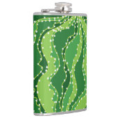 Flasques Cactus vert : motif abstrait naturel. (Droite)
