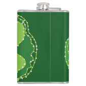 Flasques Cactus vert : motif abstrait naturel. (Dos)