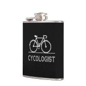 Flasques Cadeau cyclologue | Faites-moi confiance Je suis C (Gauche)