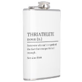 Flasques Cadeau de définition de triathlète, définition de  (Droite)