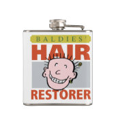 Flasques Cadeau de l'homme chauve. Baldies Détecteur de che (Dos)