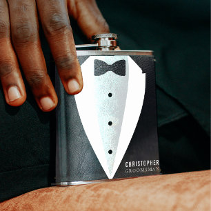 Flasques Cadeau de mariage : costume de garçon d'honneur