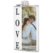 Flasques Cadeau de mariage et d'anniversaire de couple avec (Gauche)