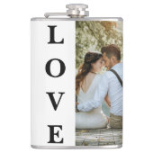 Flasques Cadeau de mariage et d'anniversaire de couple avec (Devant)