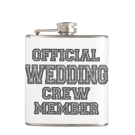 Flasques Cadeau des Groomsmen Flask mariage (Devant)