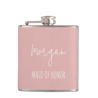 Cadeau personnalisé de fête de mariage en rose pou