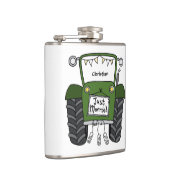 Flasques Cadeau personnalisé Mariage campagnard tracteur ve (Droite)