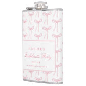 Flasques Cadeaux de fête de Bachelorette à arc rose (Gauche)