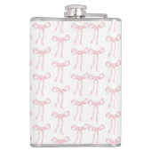 Flasques Cadeaux de fête de Bachelorette à arc rose (Dos)