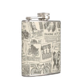 Flasques Cadeaux de journaux rétro vintages (Droite)