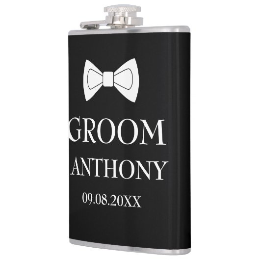 Flasques Cadeaux de mariage élégants et modernes pour mari (Gauche)