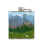 Flasques Cadeaux et accessoires de vache Highland (Dos)