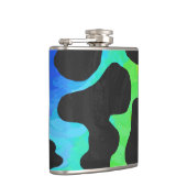 Flasques Cadeaux noir et arc-en-ciel de vache (Droite)