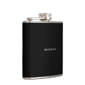 Flasques Cadeaux Personnalisés Pour Homme Black Flask (Droite)
