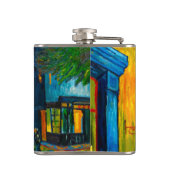 Flasques Café Van Gogh Terrasse en soirée (Dos)