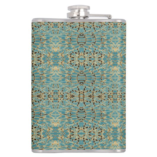 Flasques Cage de fleurs dorées (Dos)