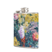 Flasques Caillebotte - Chrysanthèmes blanc et jaune (Gauche)