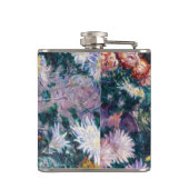 Flasques Caillebotte - Chrysanthèmes blanc et jaune (Dos)