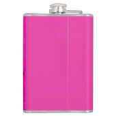 Flasques Calavera Crâne Geek NFT Art rose violet vert (Dos)