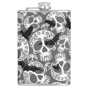 Flasques Calaveras décoratives Halloween