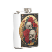 Flasques Calaveras, oro y rosas (Droite)