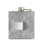 Flasques Calligraphie manuscrite Diamant Rose Parties scint (Dos)