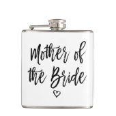 Flasques Calligraphie Mère de la mariée (Devant)