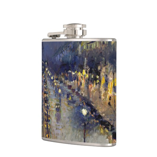 Flasques Camille Pissarro - Boulevard Montmartre en nuit (Gauche)