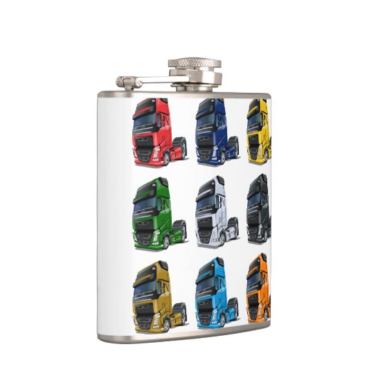 Flasques Camion de dessin (Droite)