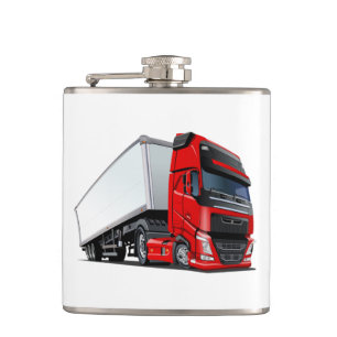 Flasques Camion de dessin
