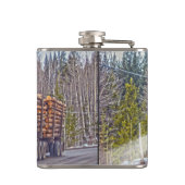 Flasques Camion de notation et route de transport lourd (Dos)