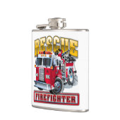 Flasques Camion-feu de dessin (Gauche)