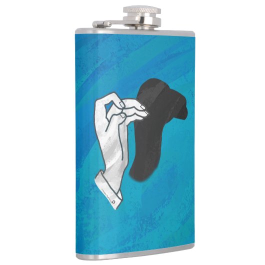 Flasques Camion Ombre Sur Bleu (Droite)