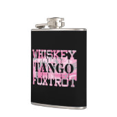 Flasques Camion rose Foxtrot Tango Whiskey Militaire (Gauche)