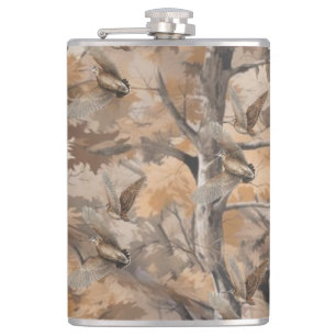 Flasques Camo forêt avec bécasse 