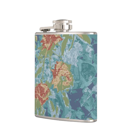 Flasques Camouflage et fleurs (Gauche)