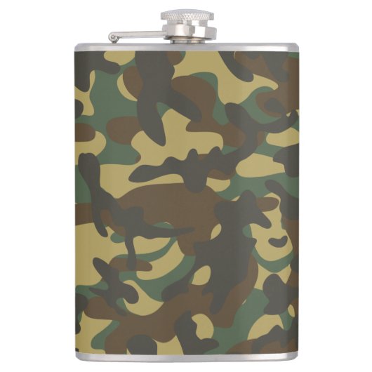 Flasques Camouflage forestier (Devant)