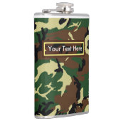 Flasques Camouflage militaire de bois des États-Unis 6 oz o (Droite)