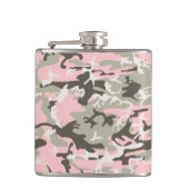 Flasques Camouflage rose et vert, Militaire, Armée (Devant)