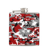 Flasques Camouflage rouge et gris, Militaire, Armée (Devant)