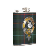 Flasques Campbell Cawdor Tartan & Badge (Droite)