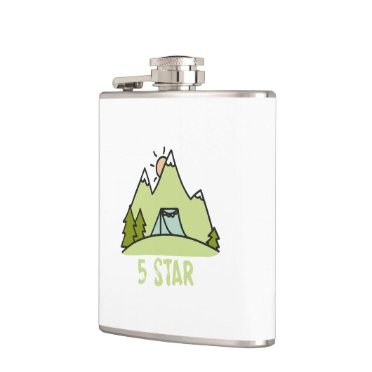Flasques Camping cinq étoiles (Gauche)