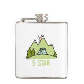 Flasques Camping cinq étoiles (Devant)