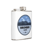 Flasques Camping dans la chaîne Bridger Montana (Droite)