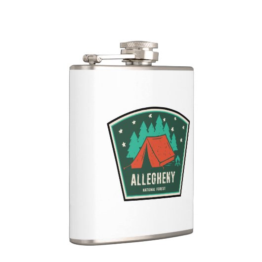 Flasques Camping forestier national Allegheny (Droite)